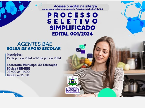 EDITAL Nº 001/2024-SEMEB