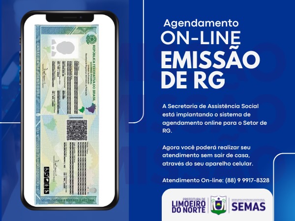 Atenção! Novidade na emissão de carteira de identidade.